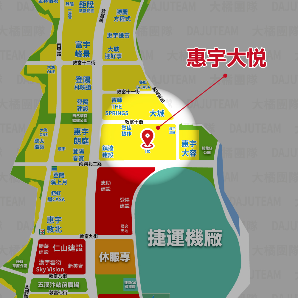 惠宇大悅-位置圖