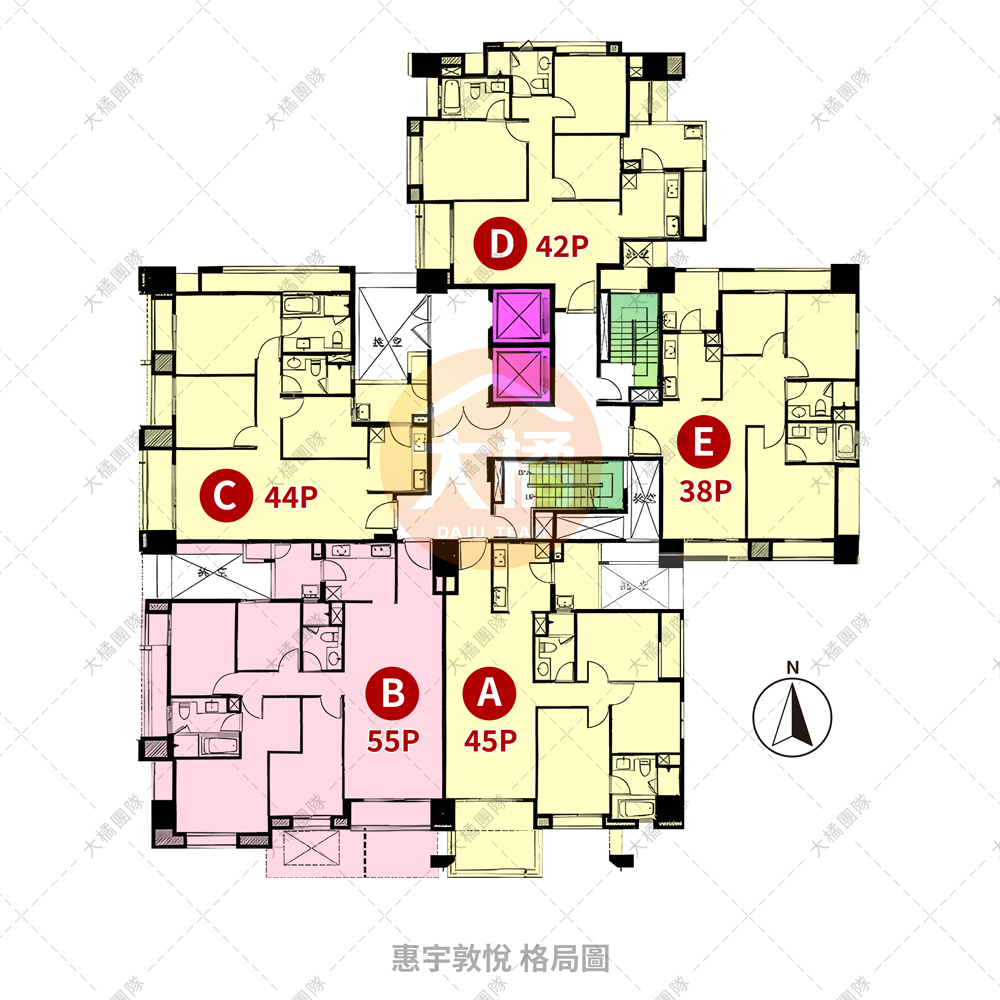 惠宇敦悅-格局圖