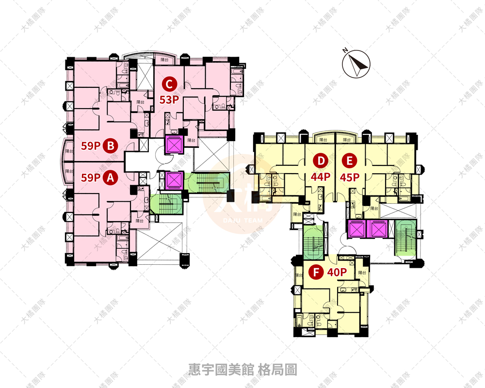 惠宇國美館-格局圖