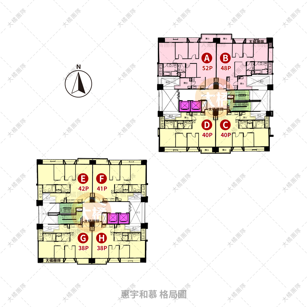 惠宇和慕-格局圖