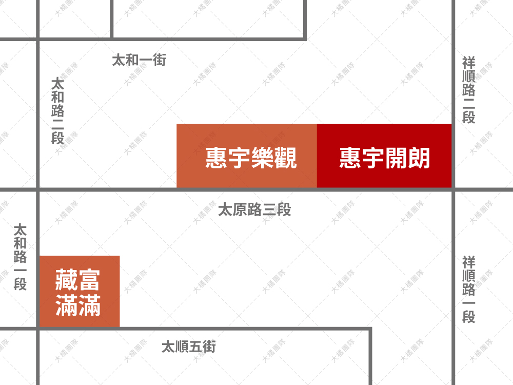 惠宇開朗-基地位置