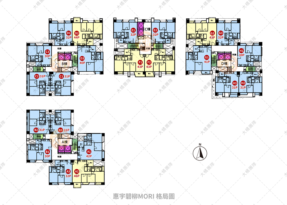 惠宇碧柳MORI-格局圖