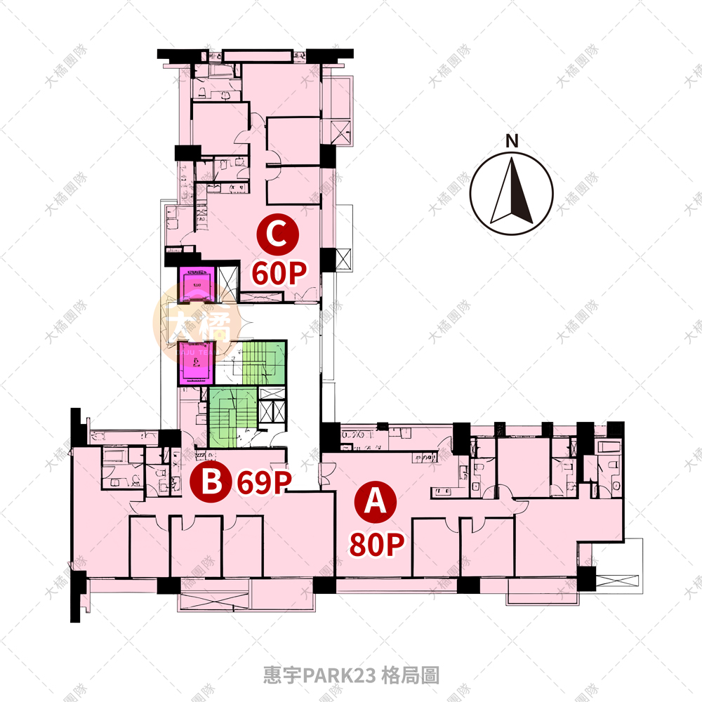 惠宇PARK23-格局圖