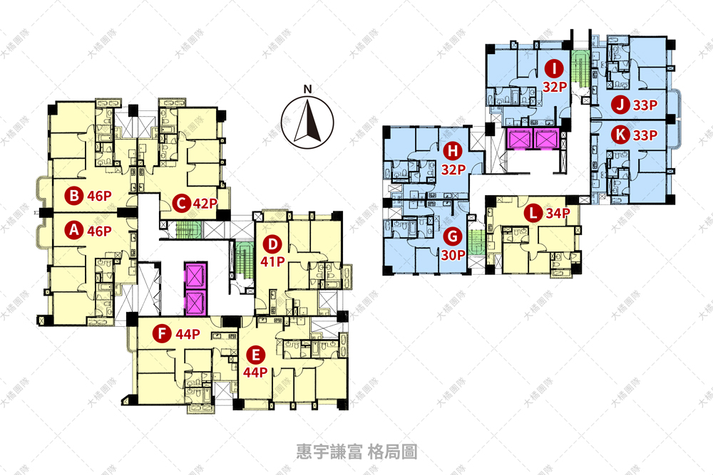 惠宇謙富-格局圖