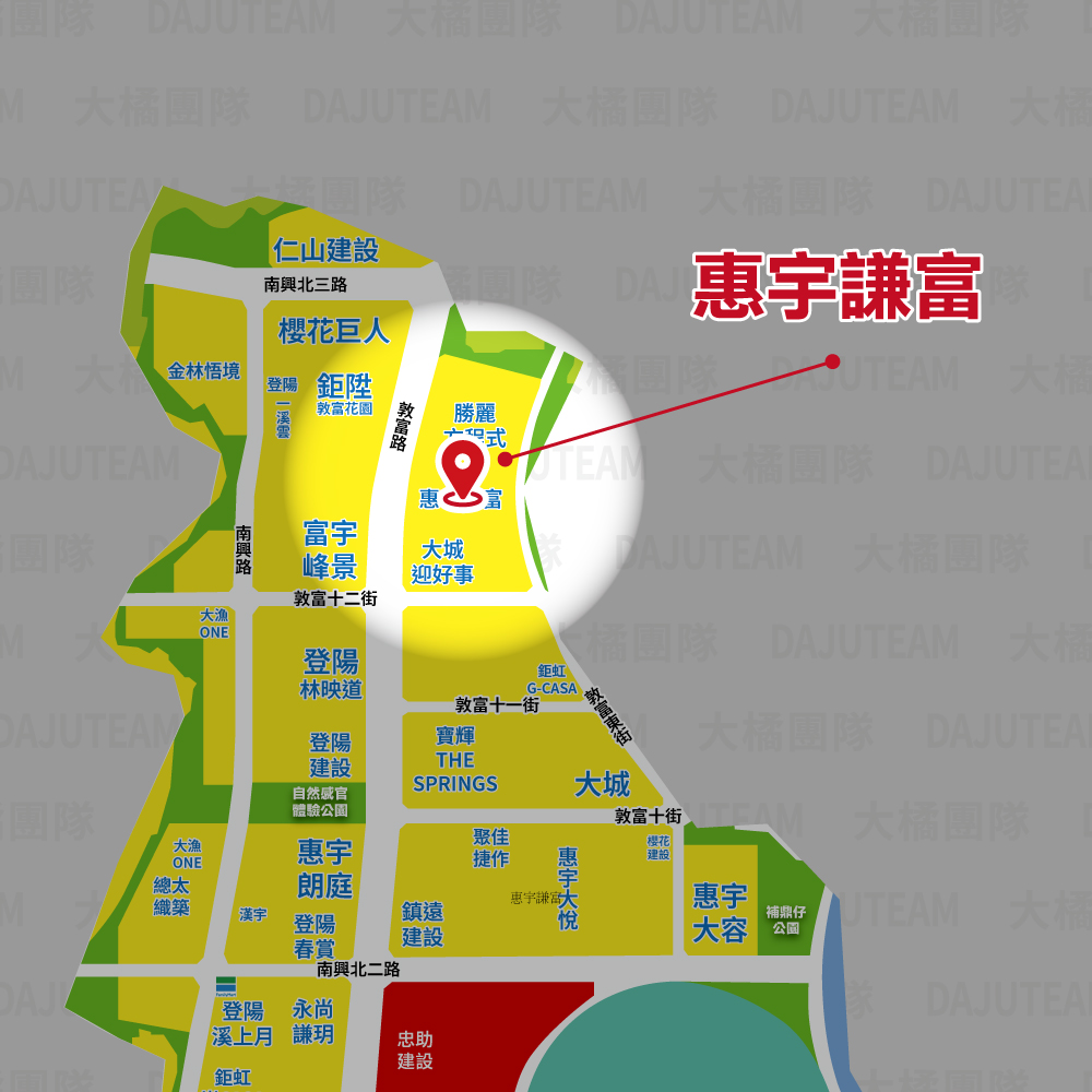 惠宇謙富-位置圖