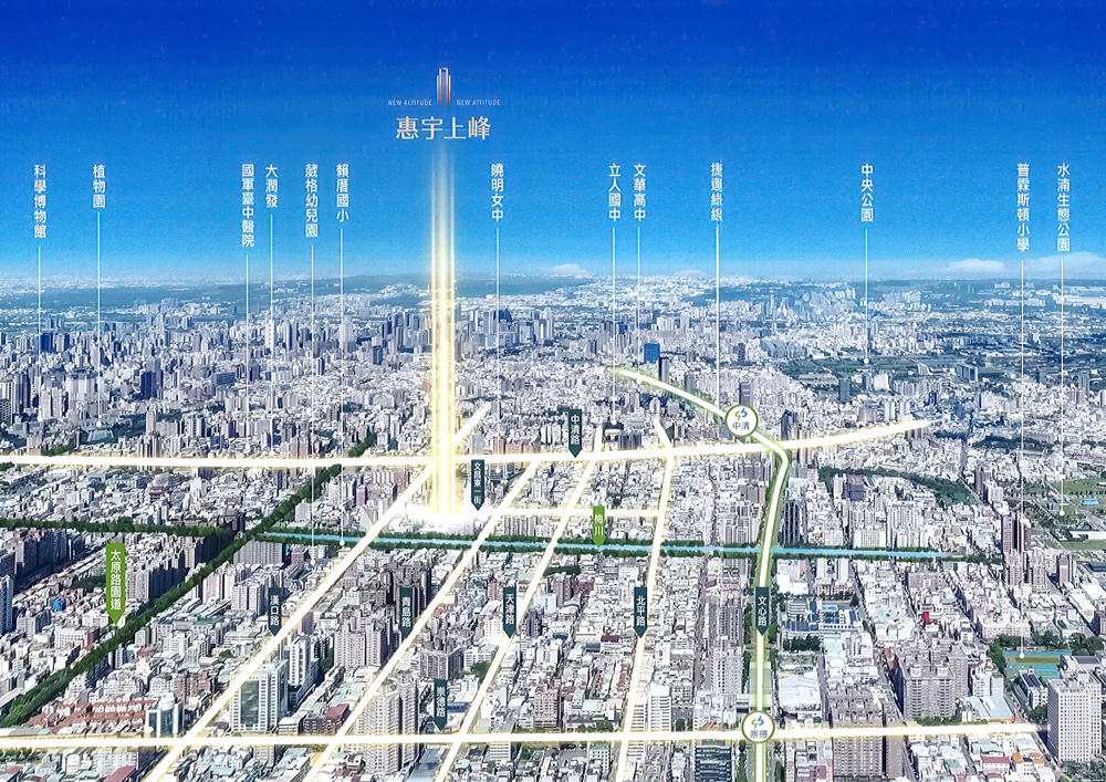 惠宇上峰-空拍基地圖