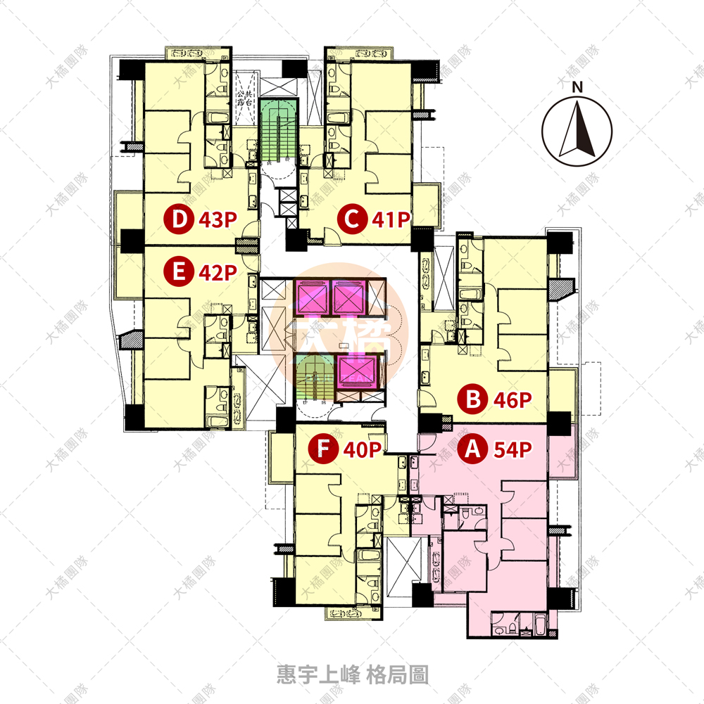 惠宇上峰-格局圖