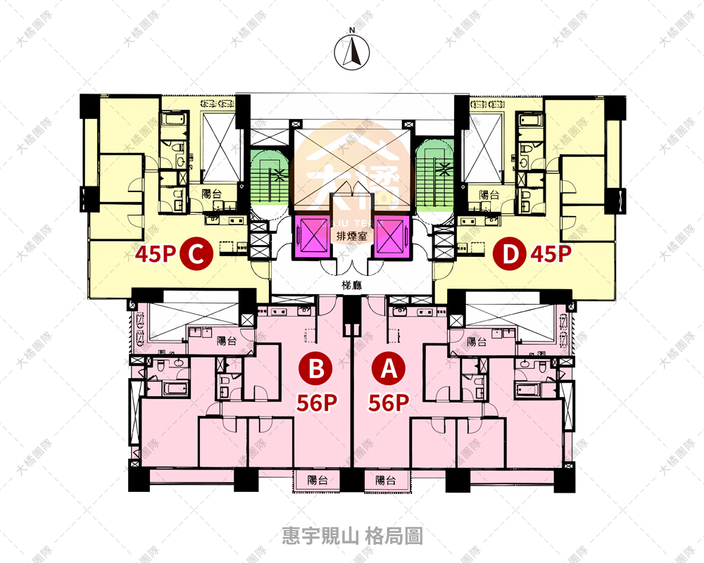 惠宇覞山-格局圖