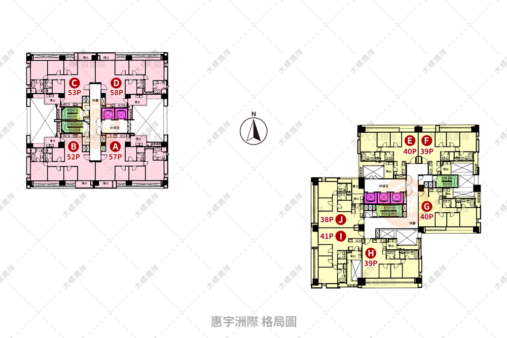 惠宇洲際-格局圖