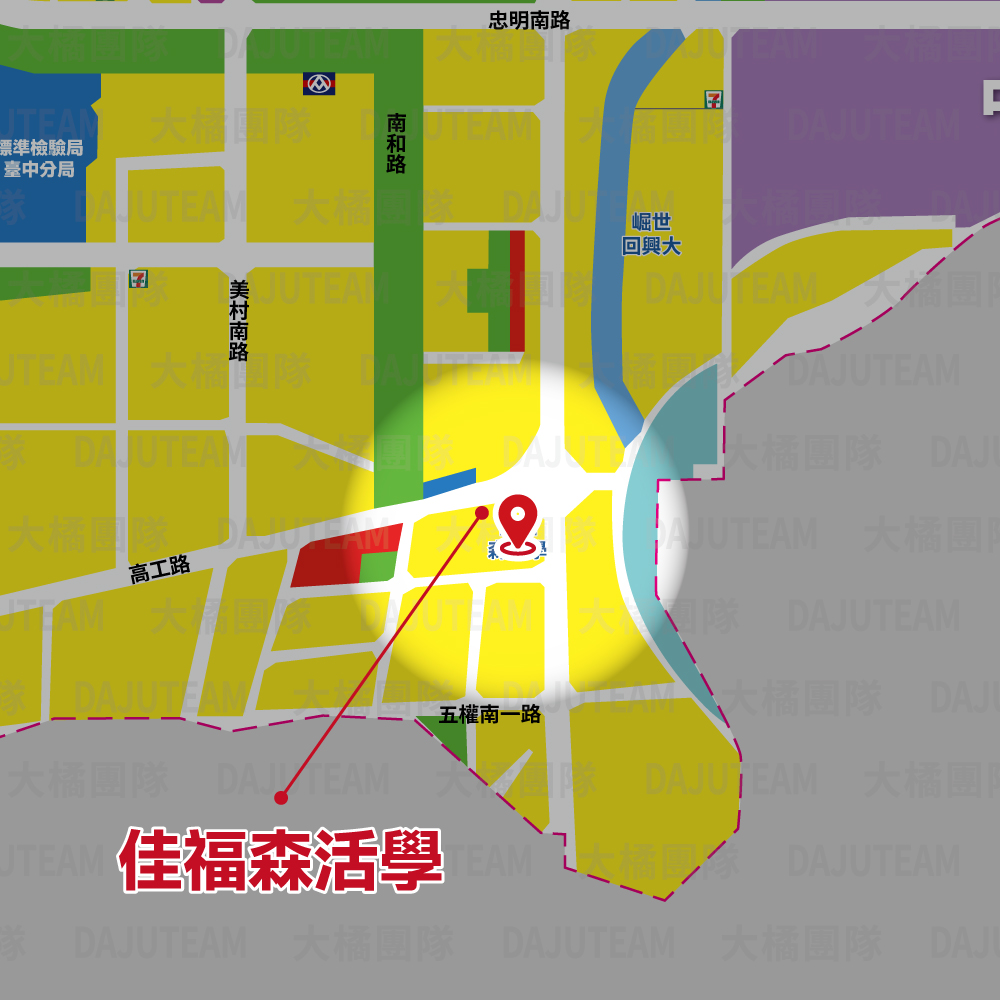 佳福森活學-位置圖