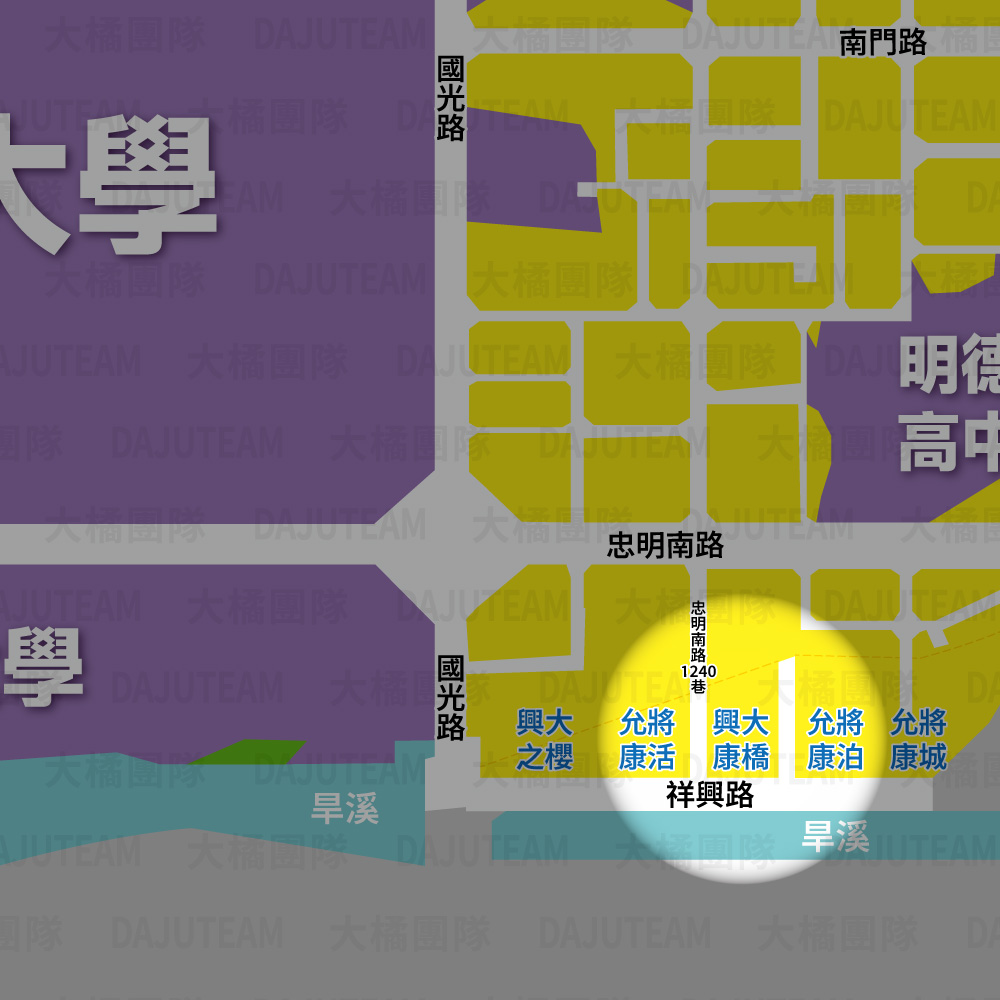 佳晟興大康橋-位置圖