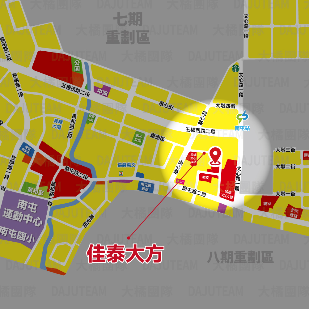佳泰大方-位置圖