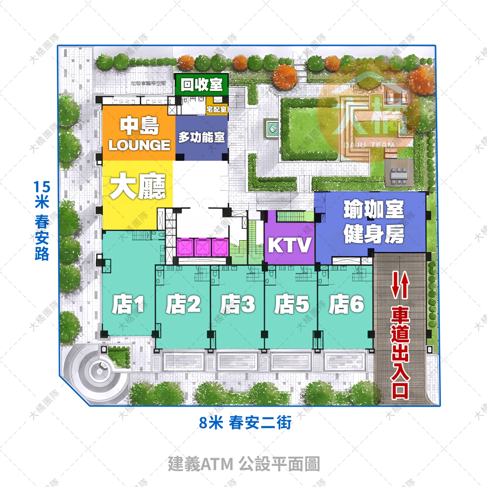 建義ATM-公設平面圖