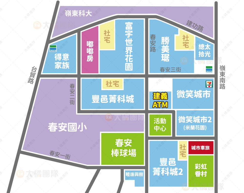 建義ATM-位置圖