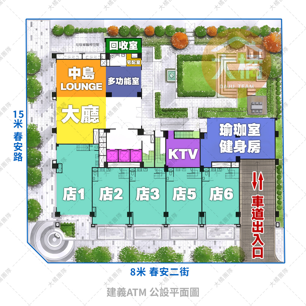 建義ATM-公設平面圖