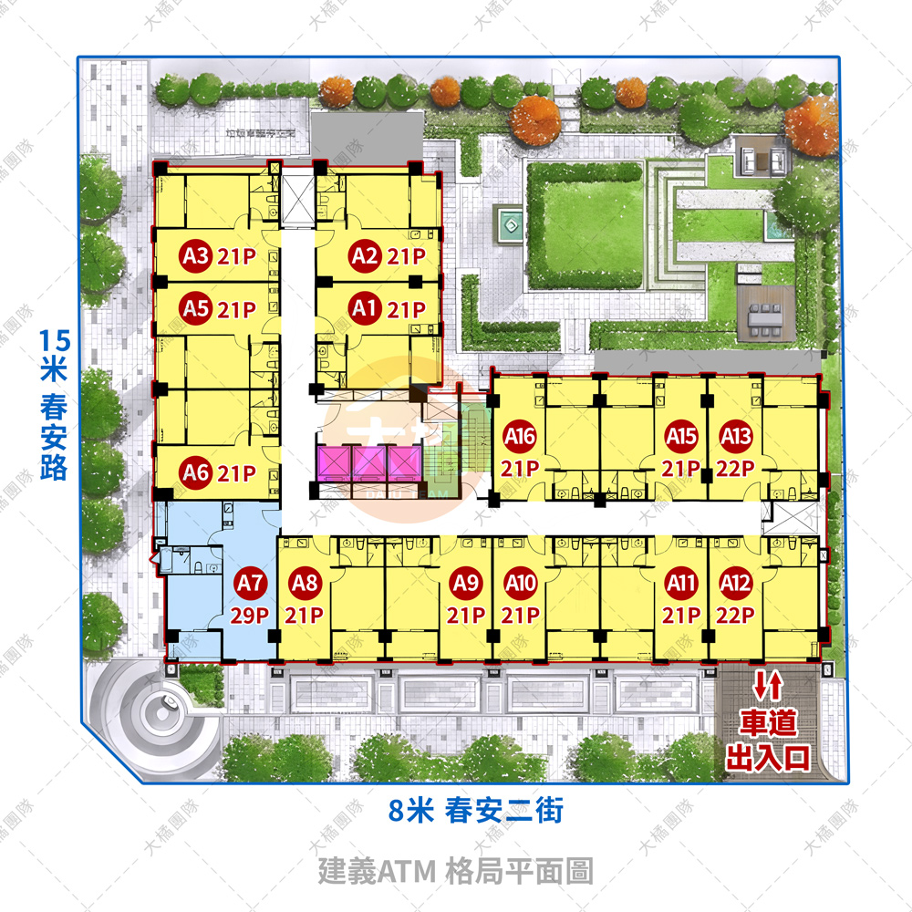 建義ATM-格局平面圖