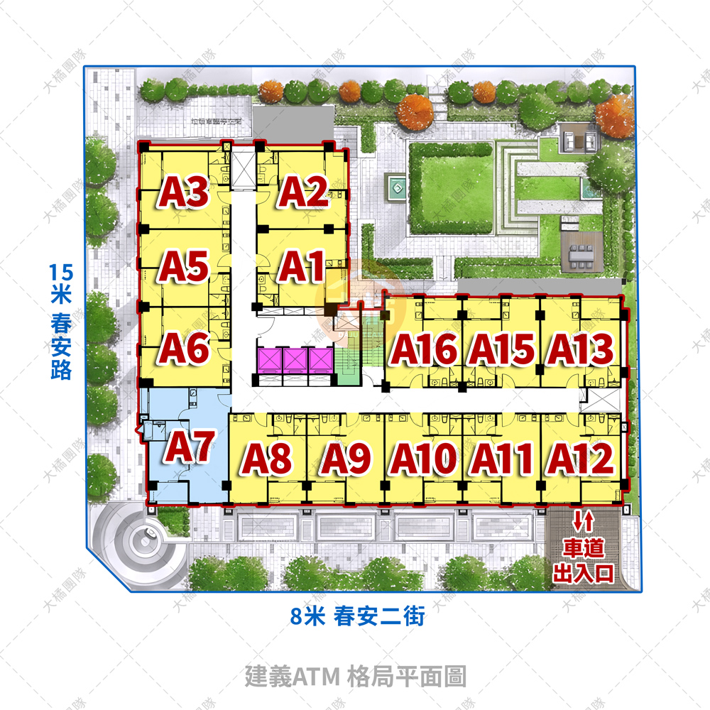 建義ATM-格局平面圖