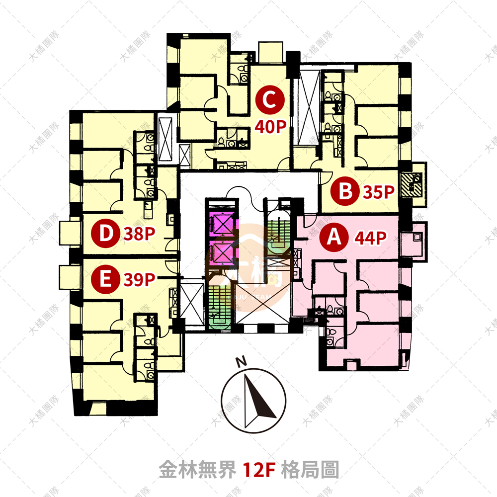 金林無界-格局圖