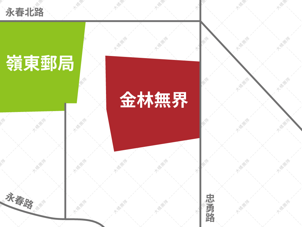 金林無界-位置圖