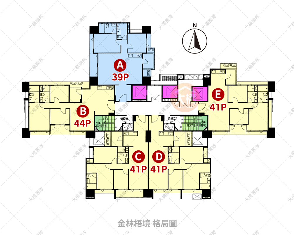 金林梧境-格局圖