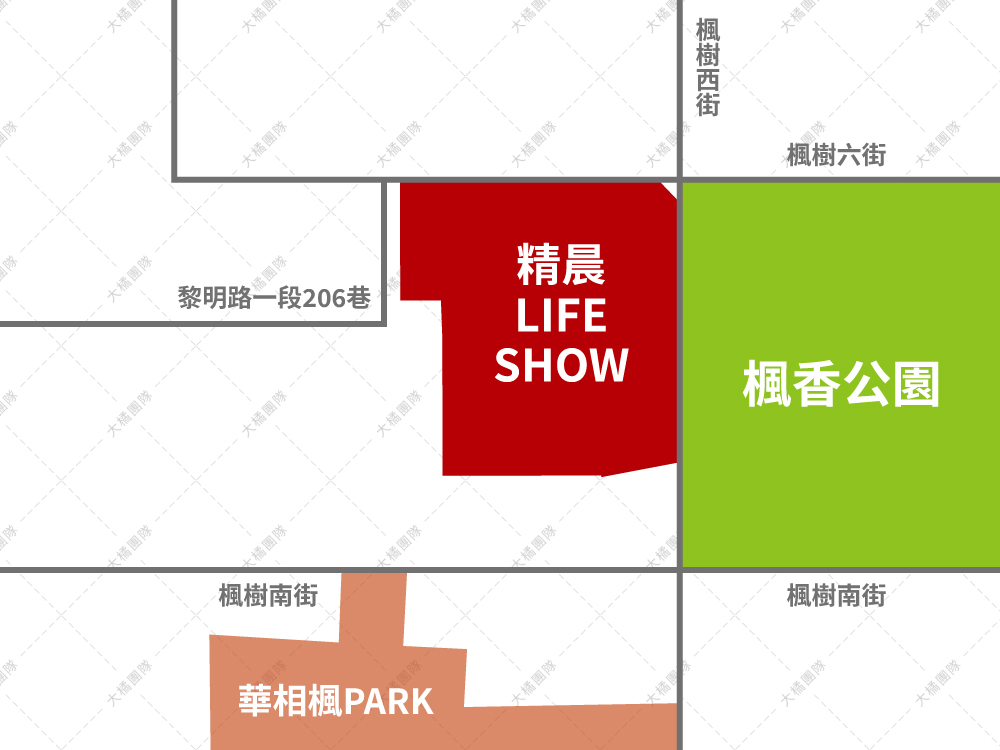 精晨LIFE SHOW-位置圖