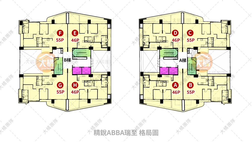 精銳ABBA瑞至-格局圖