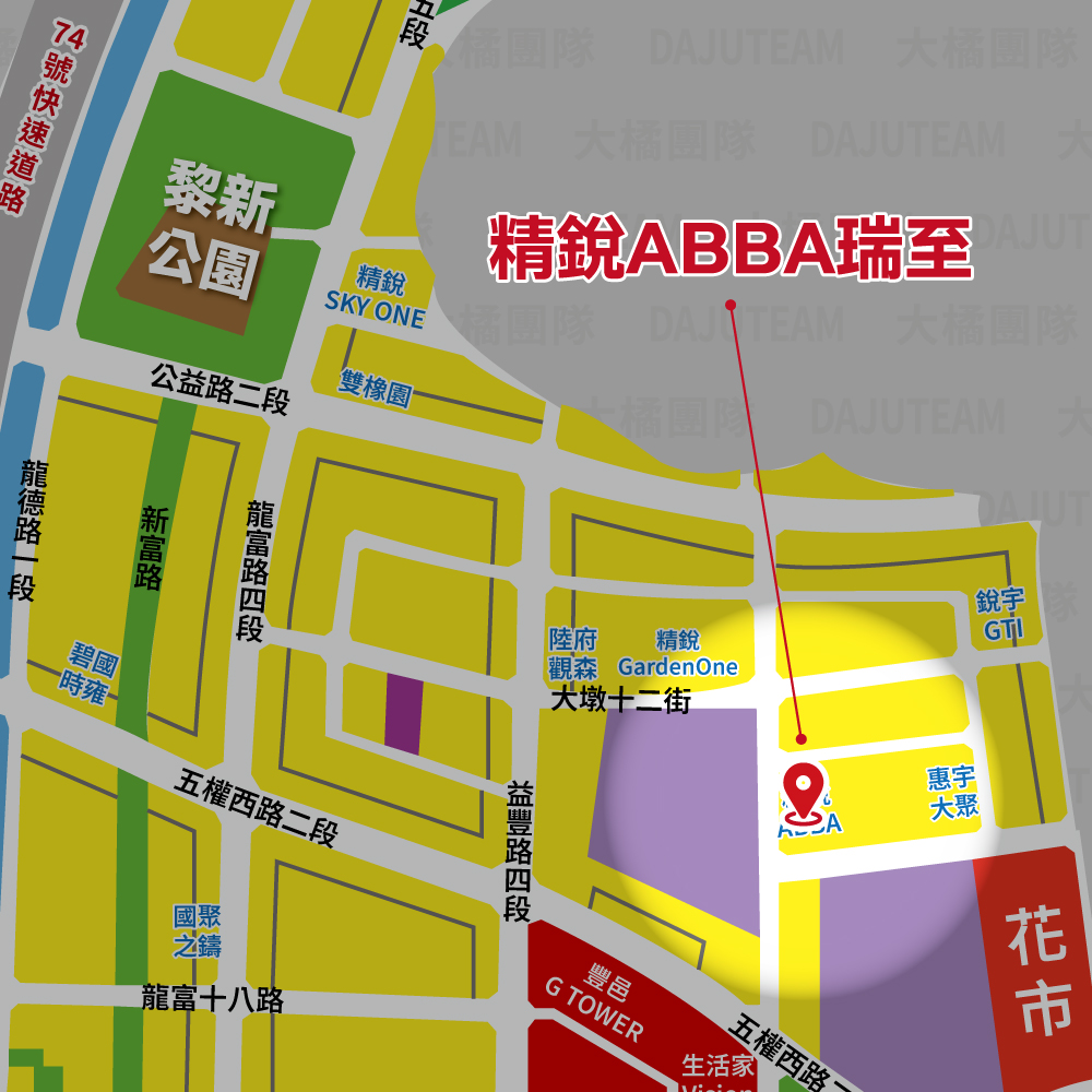 精銳ABBA瑞至-位置圖