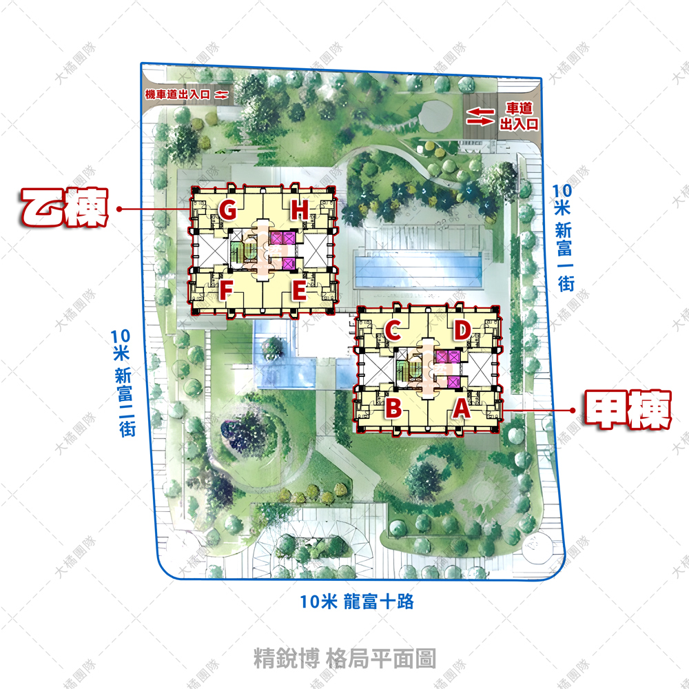 精銳博-格局平面圖