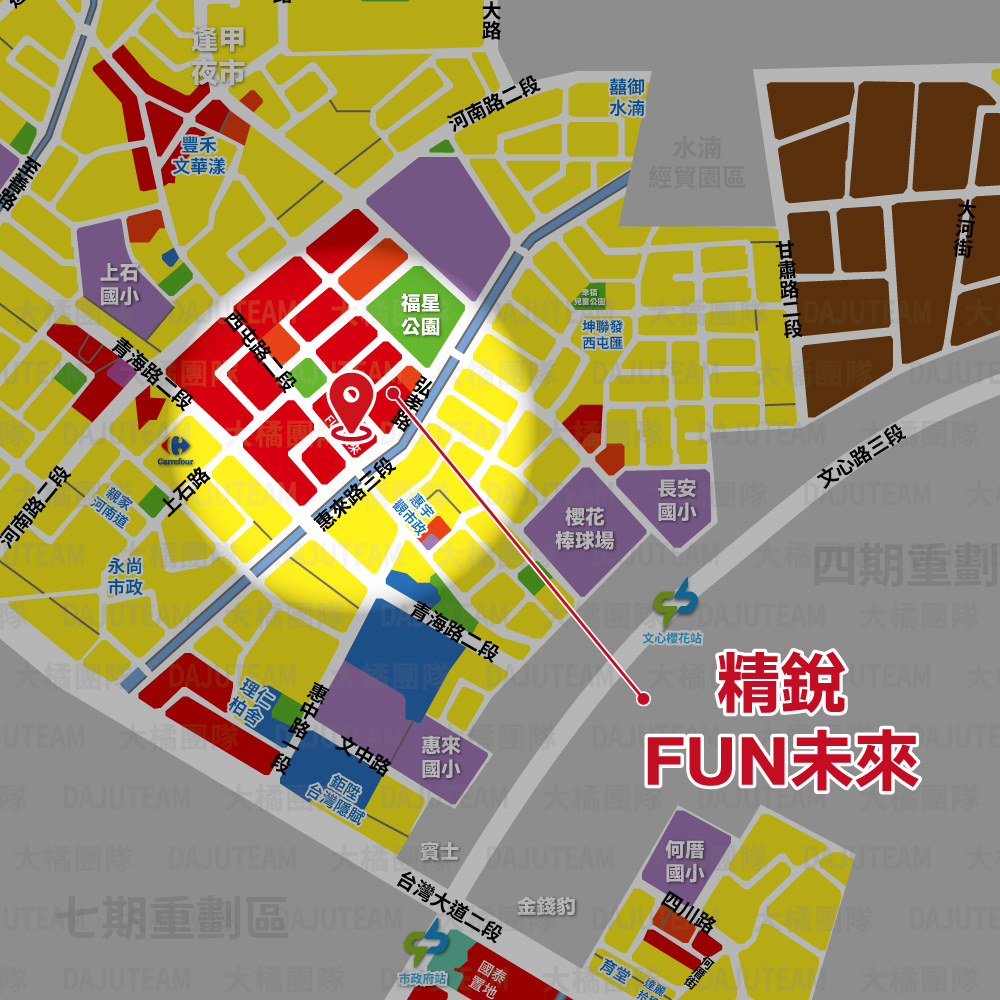精銳FUN未來-位置圖
