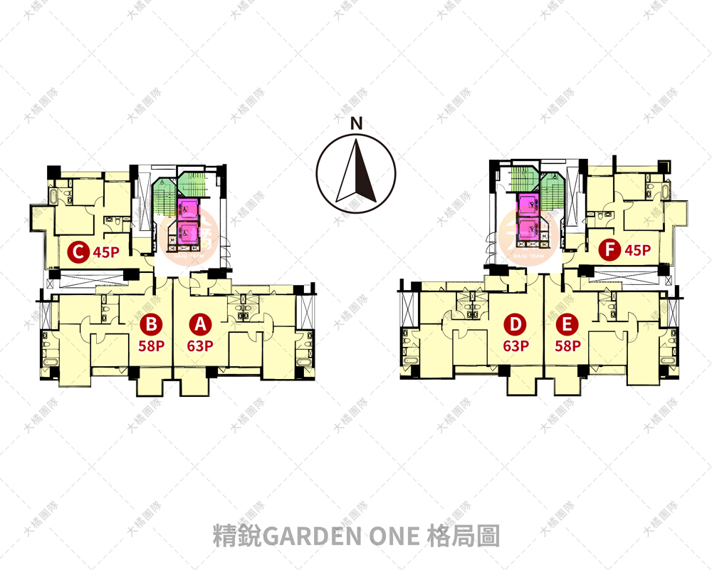 精銳Garden One-格局圖