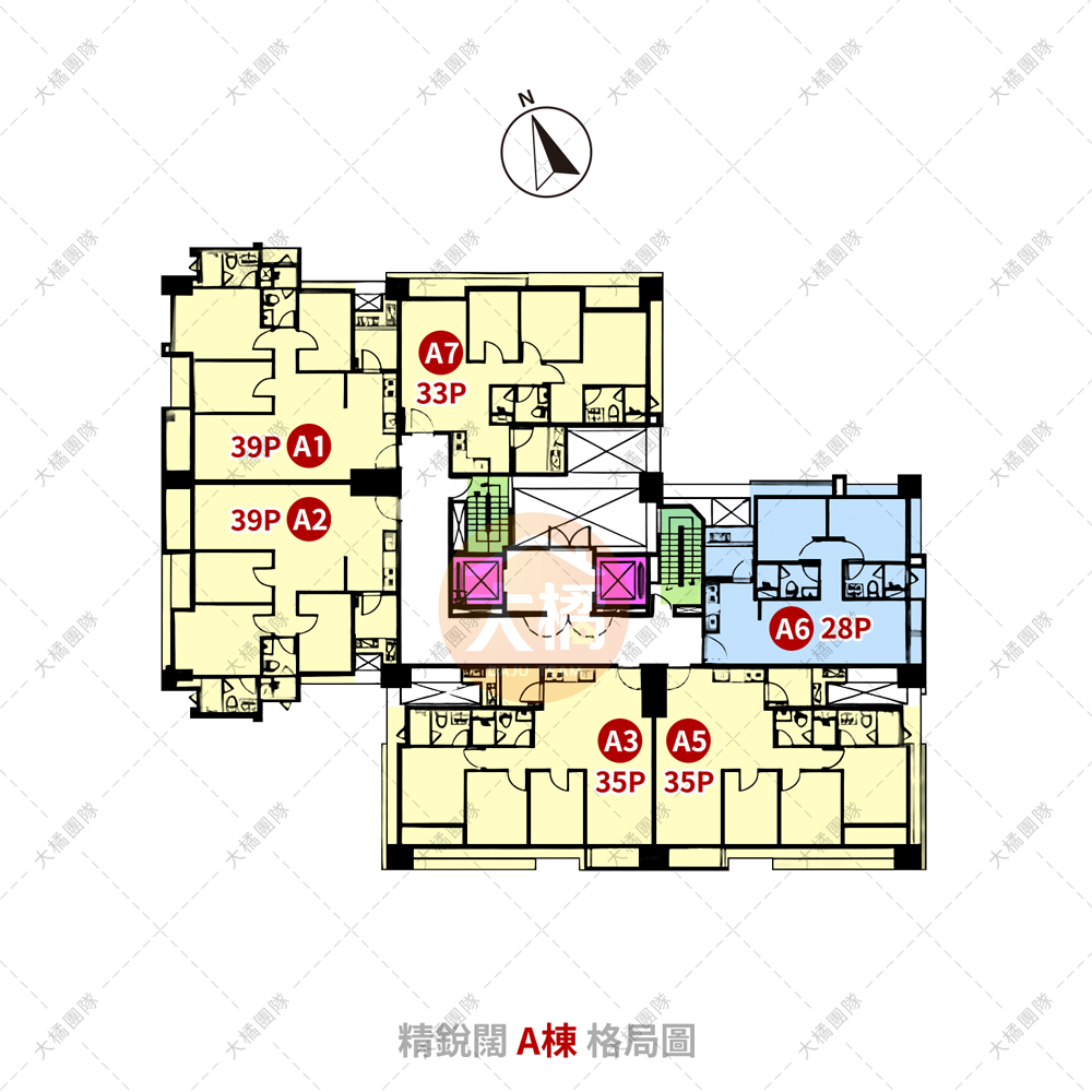 精銳闊-A格局圖