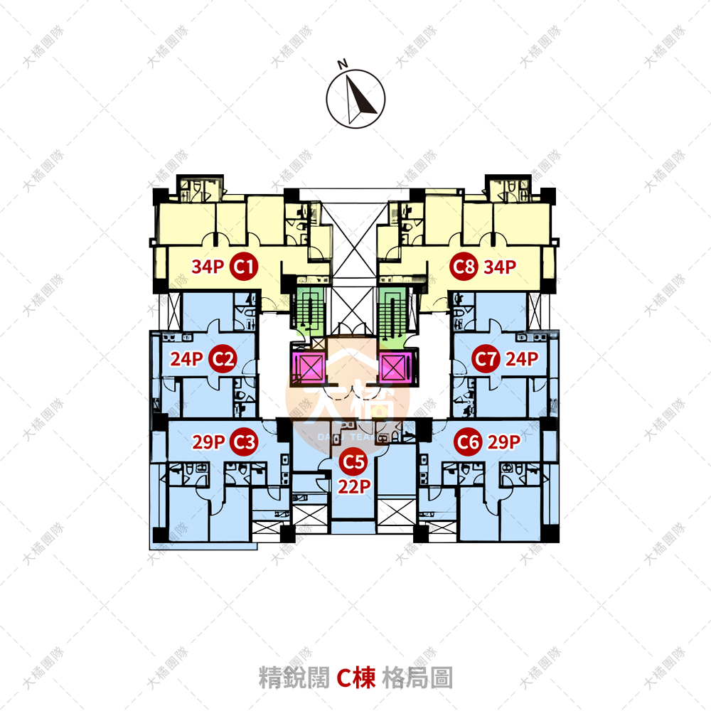 精銳闊-C格局圖