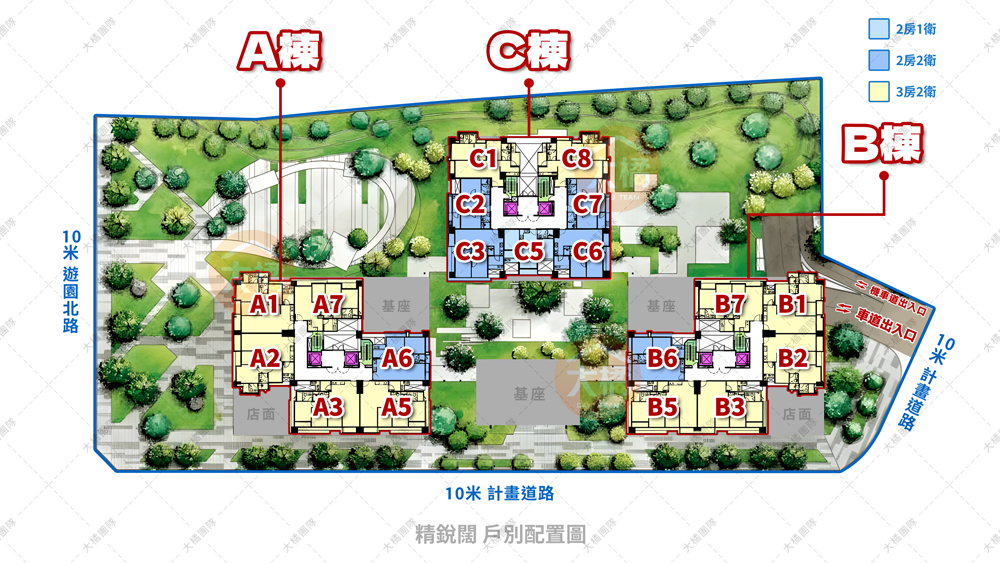 精銳闊-戶別配置圖