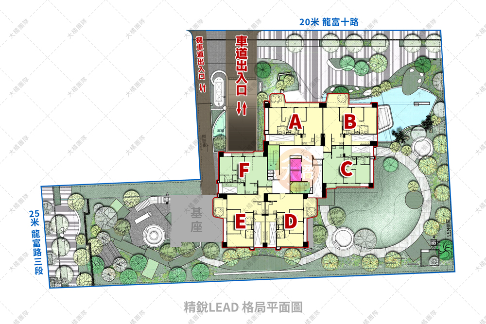 精銳LEAD-格局平面圖