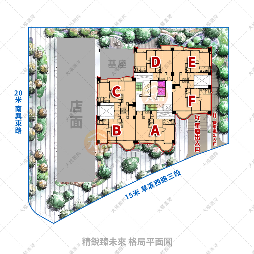 精銳臻未來-格局平面圖