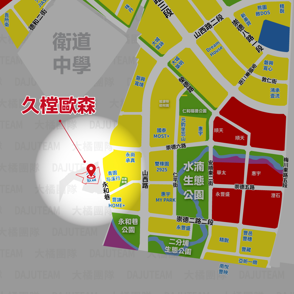 久樘歐森-位置圖