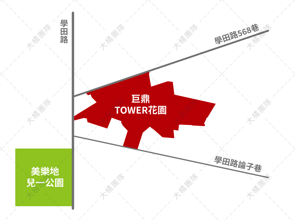 巨鼎TOWER花園-位置圖