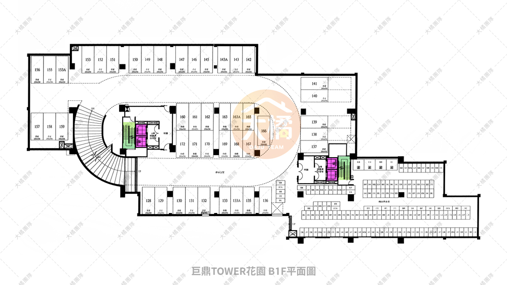 巨鼎TOWER花園-B1F停車場