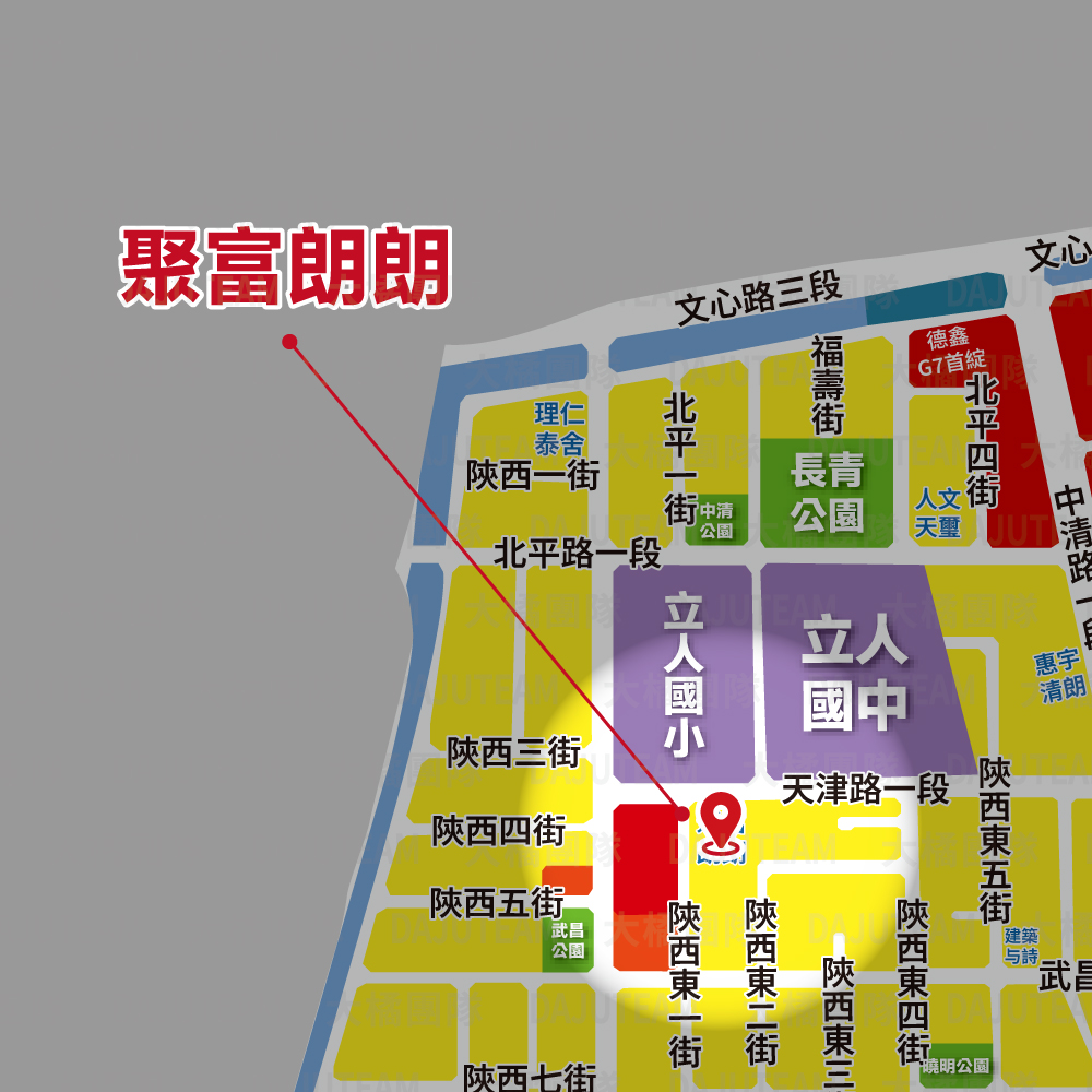 聚富朗朗-位置圖