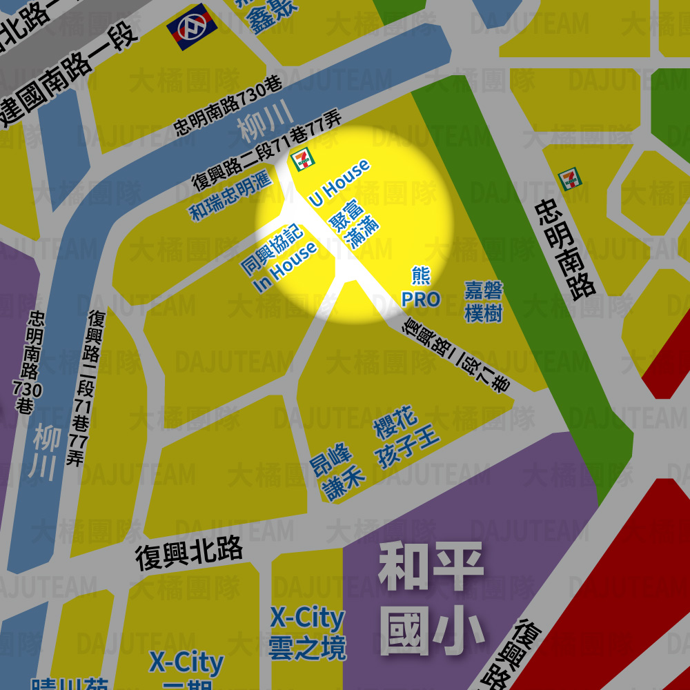 聚富滿滿-位置圖