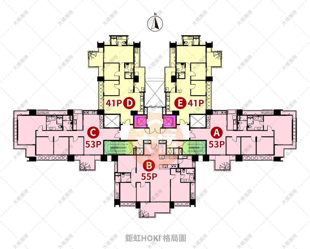 鉅虹HOKI-格局圖