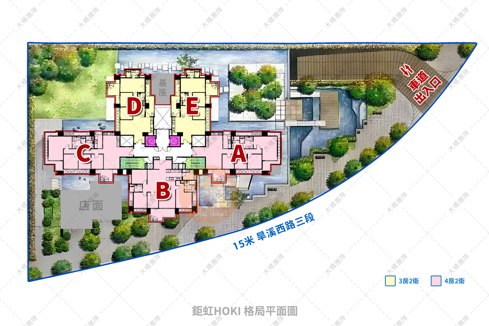 鉅虹HOKI-格局平面圖