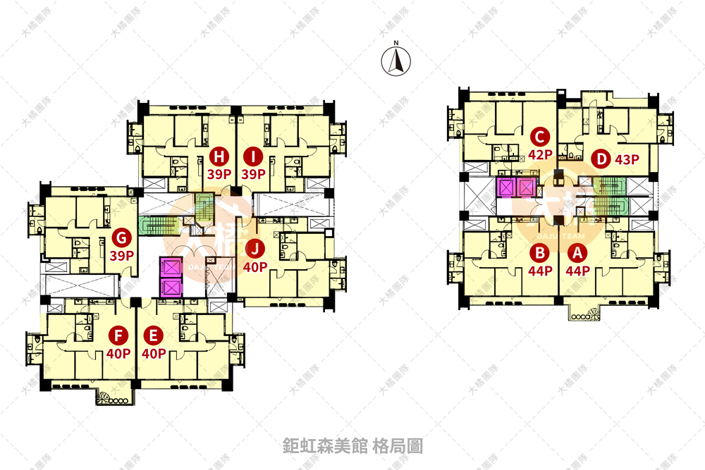鉅虹森美館-格局圖