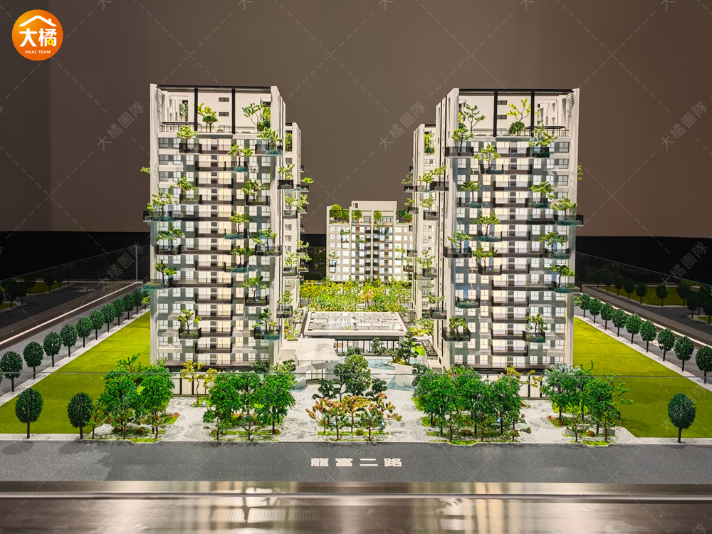 鉅虹蒔美-建築模型