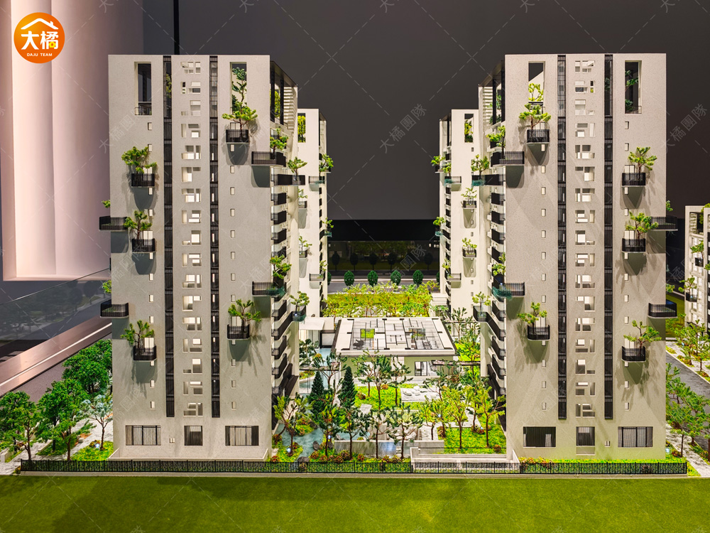 鉅虹蒔美-建築模型