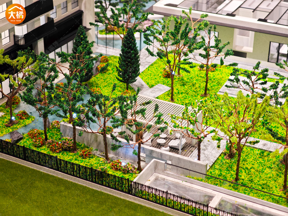 鉅虹蒔美-建築模型