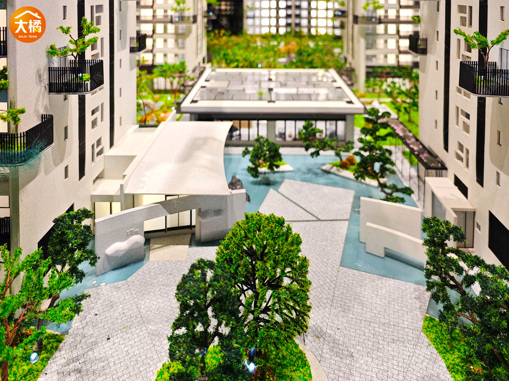 鉅虹蒔美-建築模型