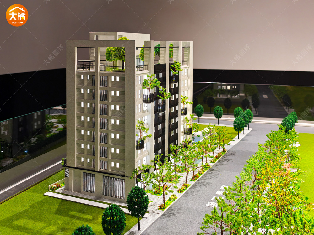 鉅虹蒔荃-建築模型