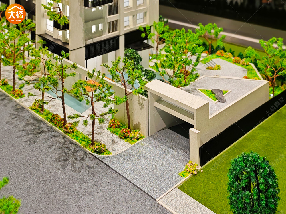 鉅虹蒔荃-建築模型