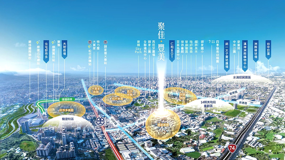 聚佳豐美-空拍基地圖